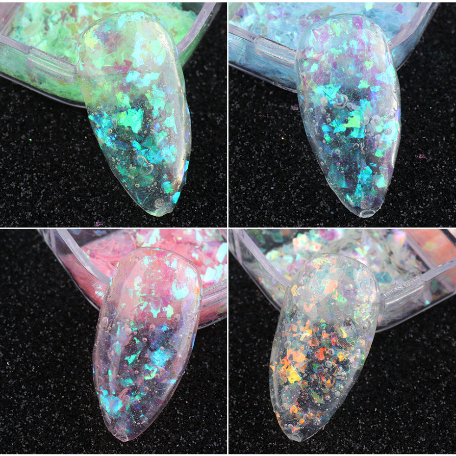 Nail Sequins Internet Celebrity Angel Fairy Pupil Butterfly Irregular Ice