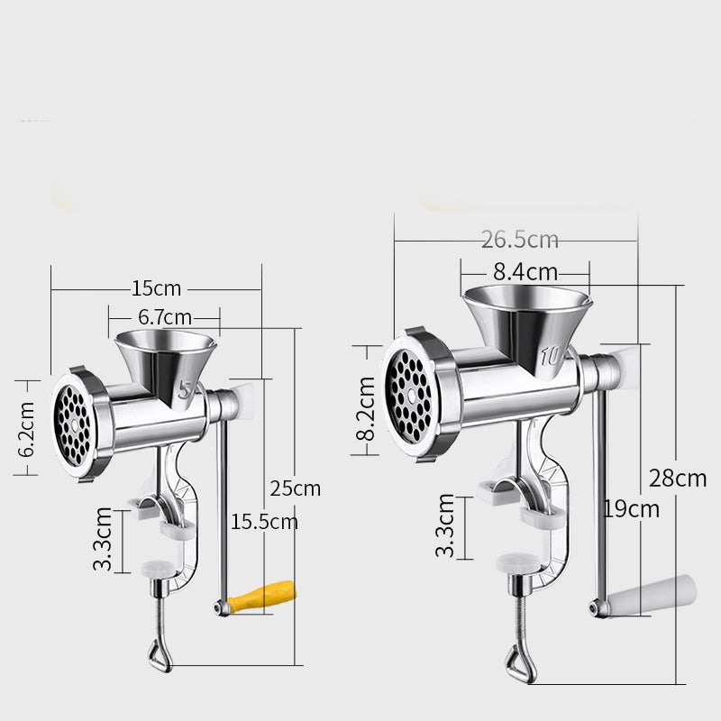 Household Simple Manual Grinder Sausage Machine