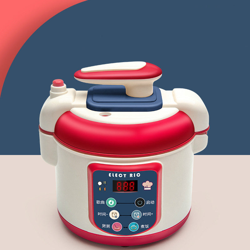 Children's Play House Simulation Small Kitchen Rice Cooker Toy Set