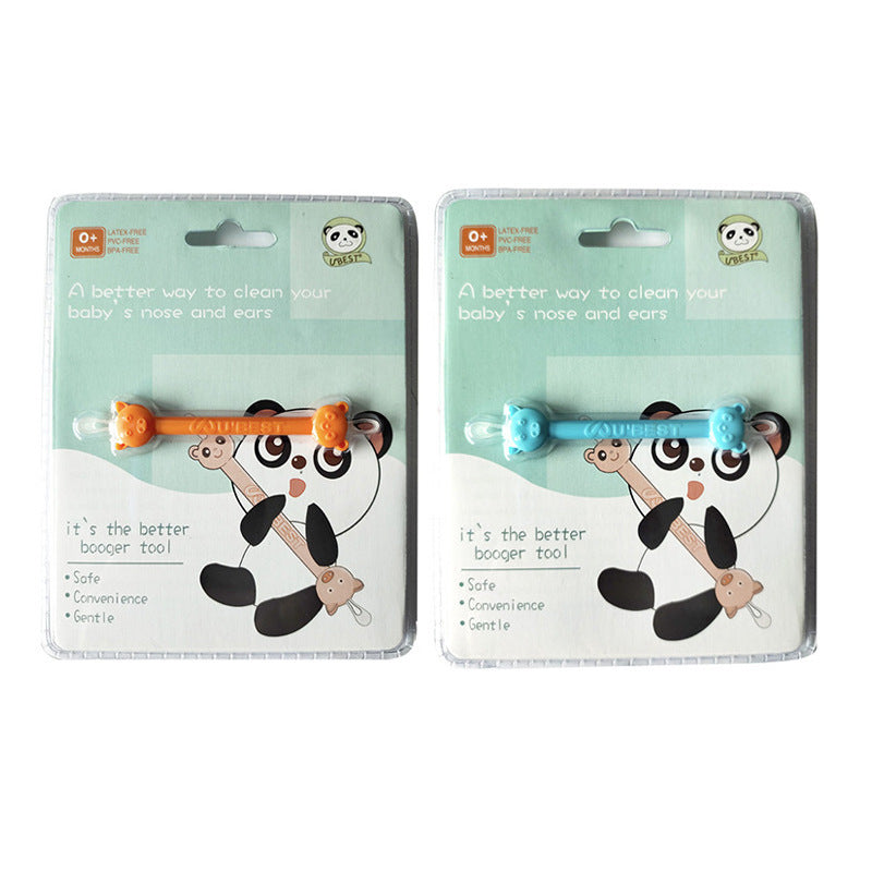 Baby Ear Picking Spoon For Nose Picking Soft Silicone Ear And Nose Cleaning Stick