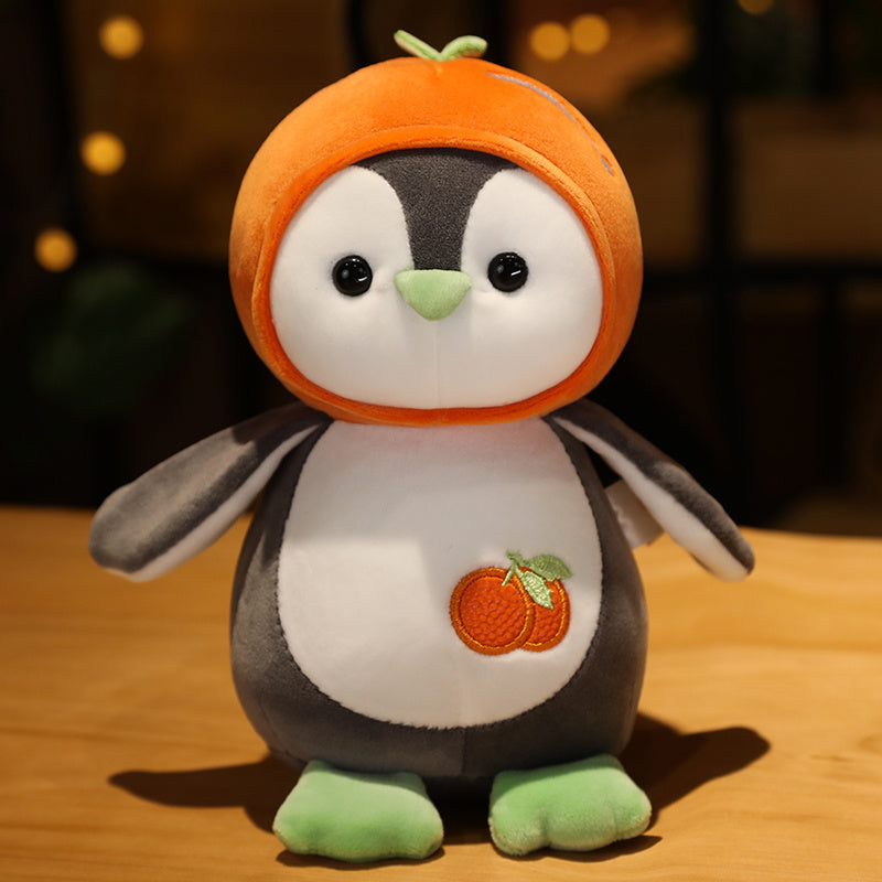 Fruit Penguin Big Pillow Cute Doll