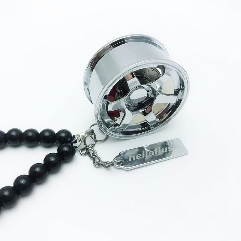 Fashion Rearview Mirror Car Tire Ornaments