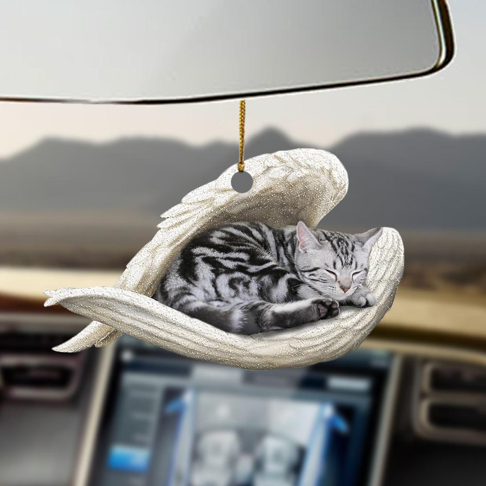 Car Pendant Sleeping Dog Angel Home Decor Acrylic Showcase Hanging Ornaments For Doors