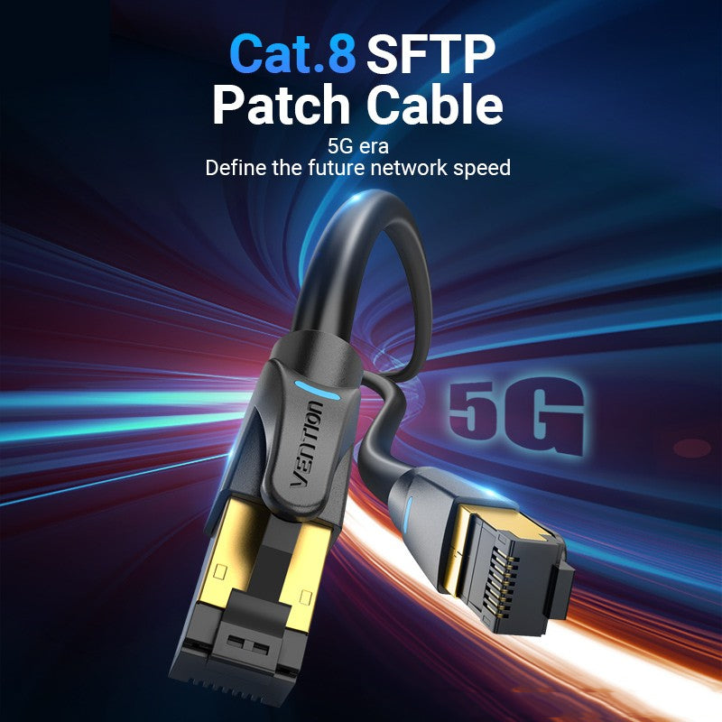 Vention Ethernet Cable RJ45 Cat8 Lan SFTP 40Gbps 2000M