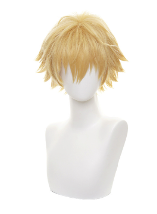 Cosplay Wig Blonde Short Hair