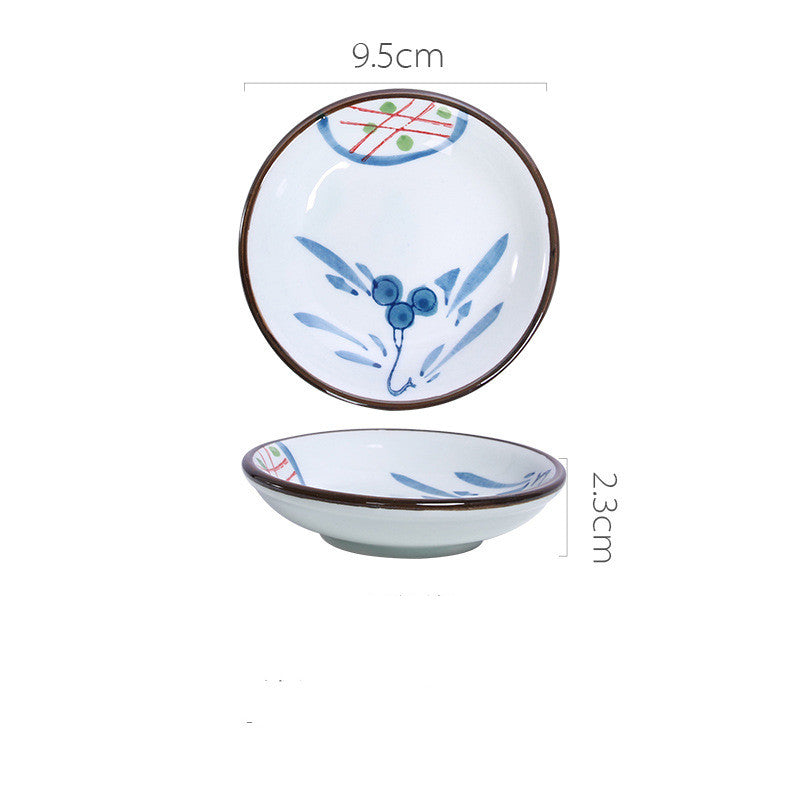 Japanese Ceramic Snack Appetizer Dim Sum Dipping Dish