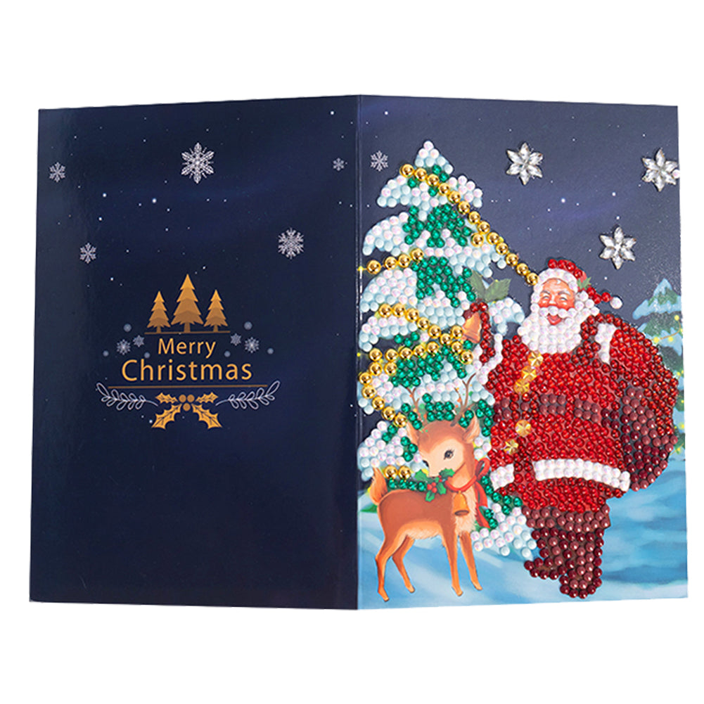 Pop-up Card Diamond Painting New Christmas Day