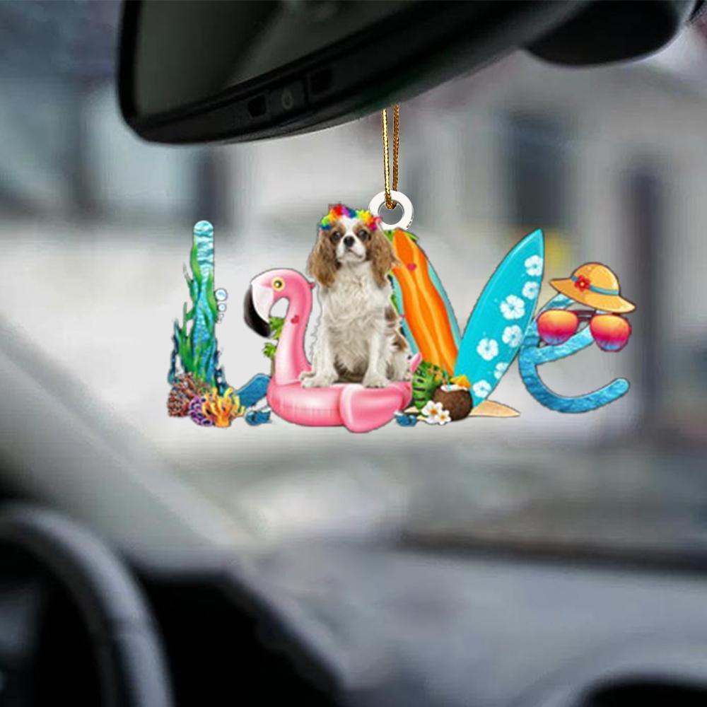 Car Pendant Sleeping Dog Angel Home Decor Acrylic Showcase Hanging Ornaments For Doors