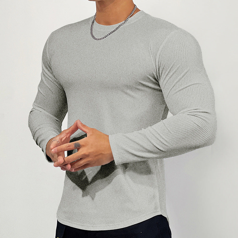 Fitness Muscle Men's Training Long Sleeve T-Shirt