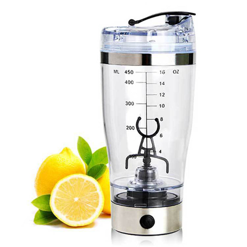 Electric Automatic Protein Shaker Portable Movement Mixing Mixer Vortex Tornado Water Bottle Fruit Juice Uniform Mixer Cup