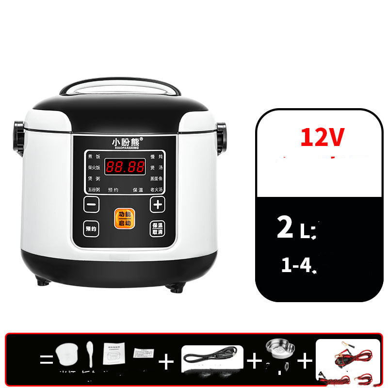 Small Car Electric 110V English Mini Rice Cooker