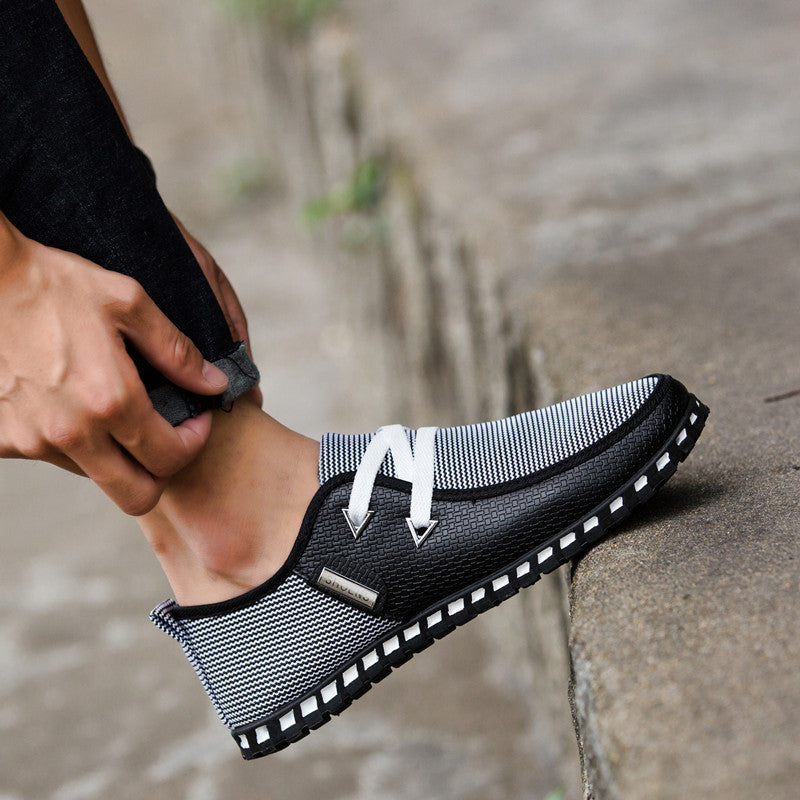 Men's Slip On Loafers Walking Shoes Breathable Casual Sneakers