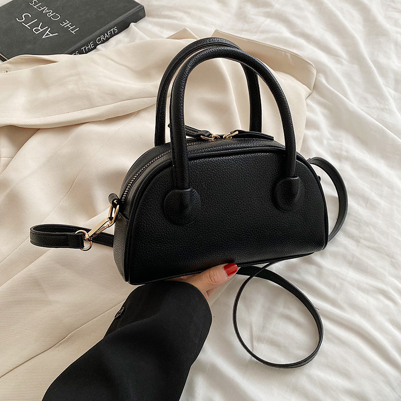 Fashion PU Leather Totes Small Shoulder Bag For Women 2022 Summer Handbag And Purses Lady Brand Designer Luxury Crossbody Bags