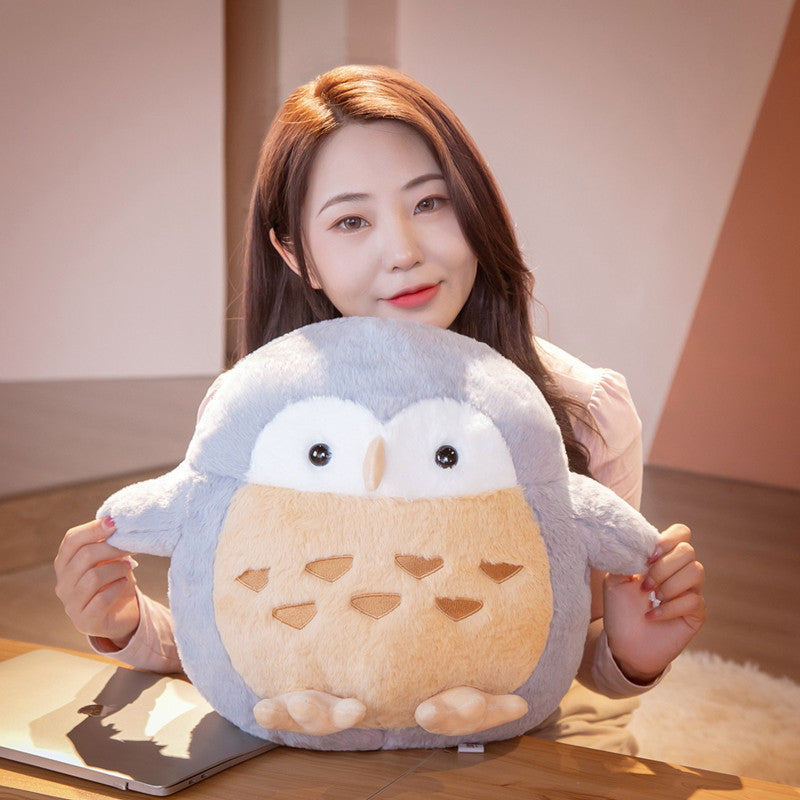 Cute Round Owl Doll Plush Toy Gift