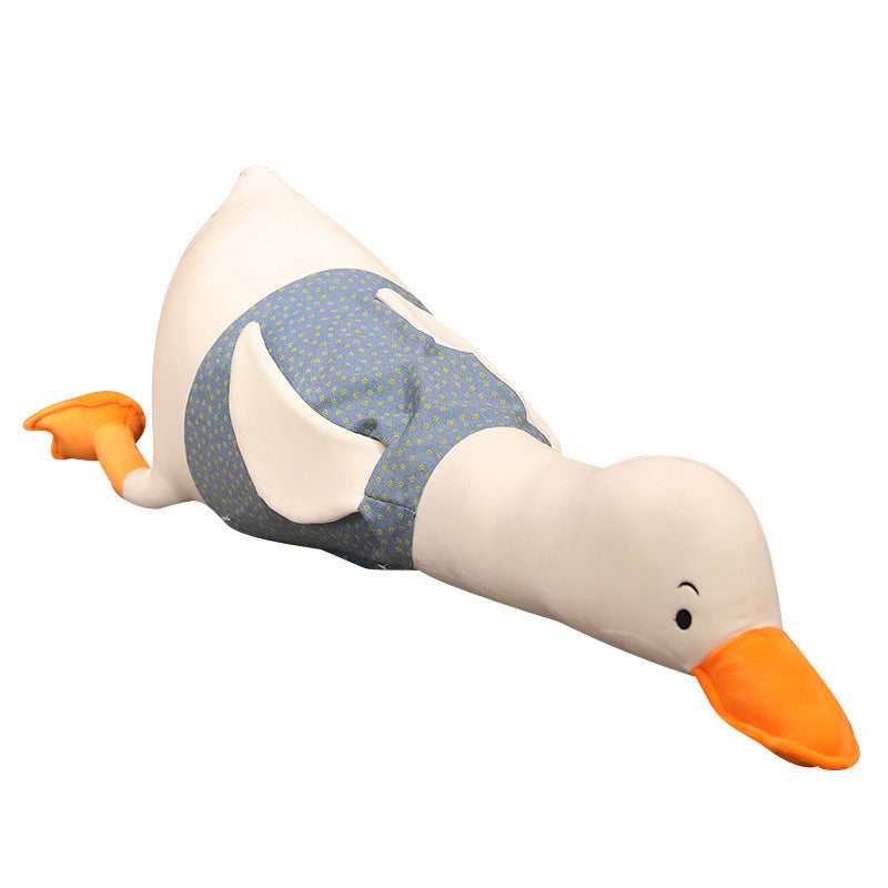 Simulation Of Oversized White Goose Lying Down Pillow