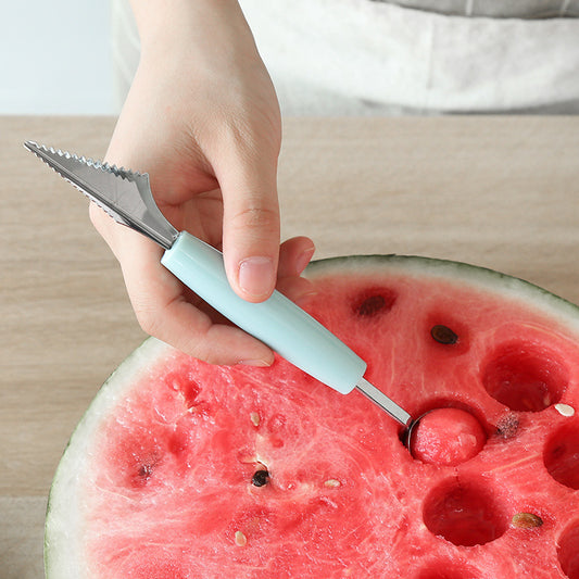 Double-ended Stainless Steel Fruit Scoop