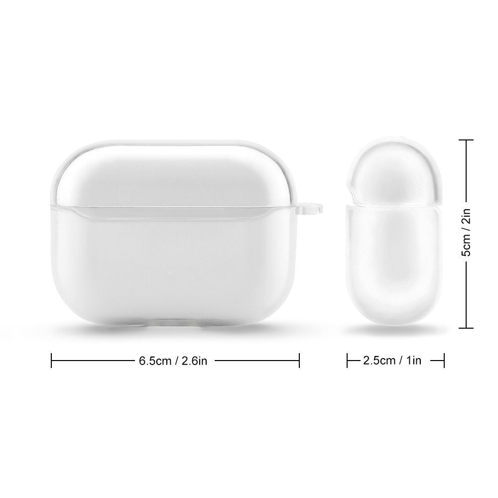 Bluetooth Earbuds Case Cover for AirPods 3 (Transparent)