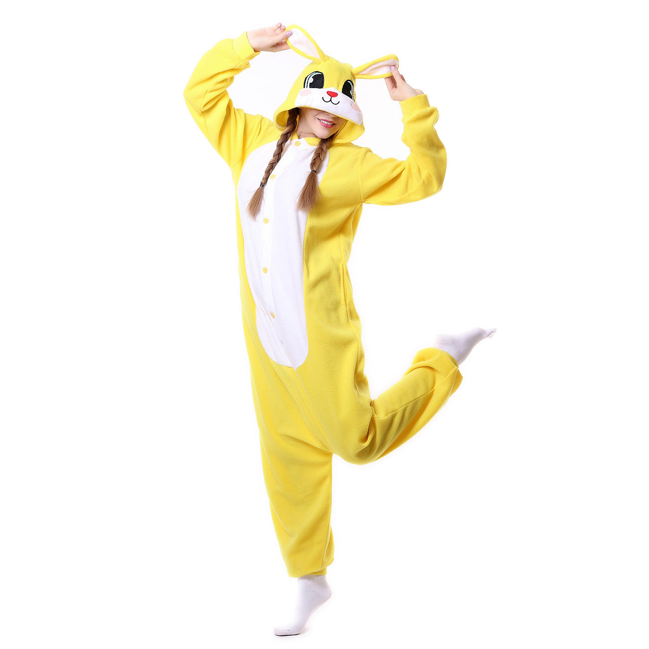 Fashion Women's Cartoon Animal One-piece Pajamas