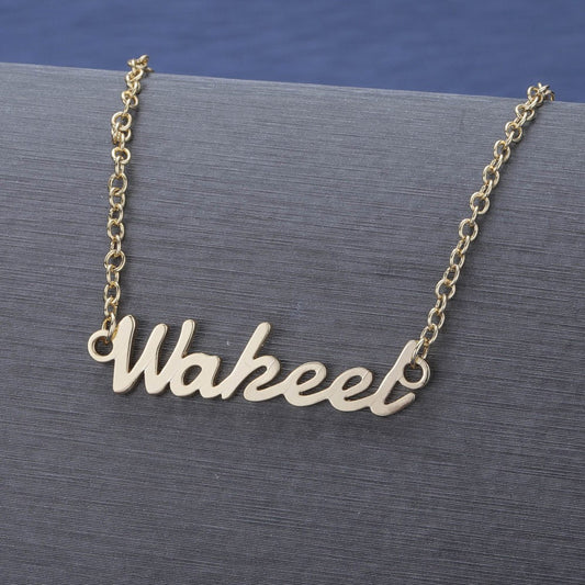 Necklace Alloy Pendant Font Fascinating Pendant Custom Name Necklace Personalized Necklace