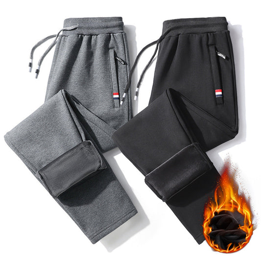 Men's Casual Loose Straight-leg Cotton Sweatpants