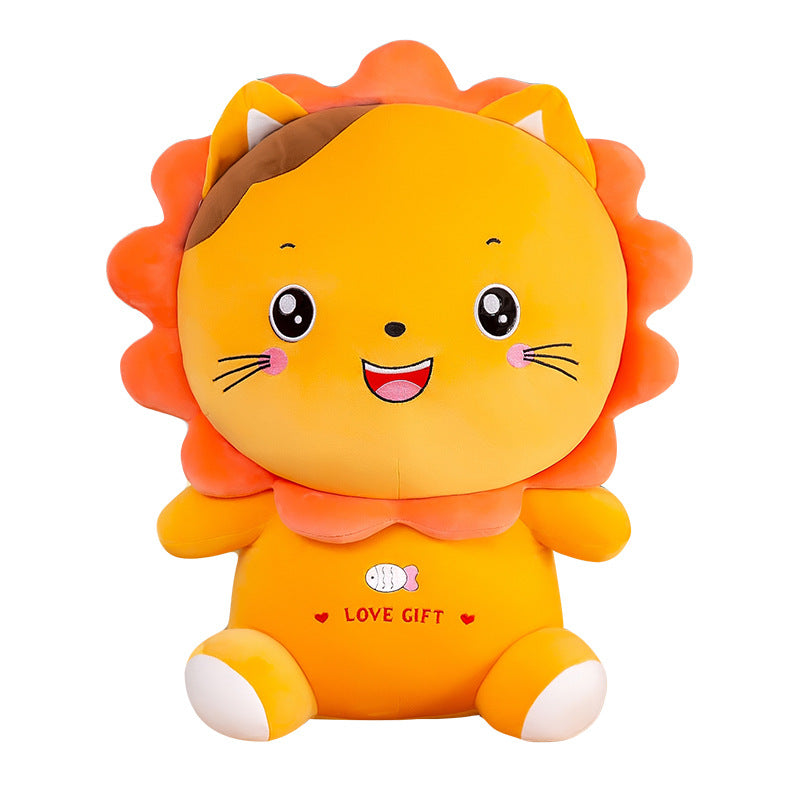 Sunflower Cat Plush Toy Cute Kitten Doll