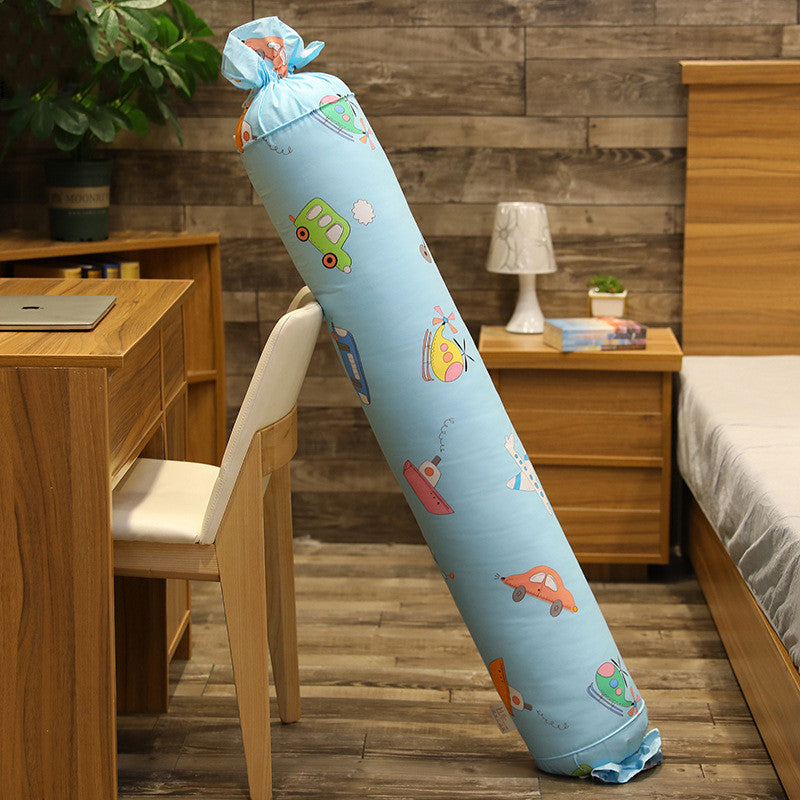 Cartoon Side Sleeping Long Bed With Pillow