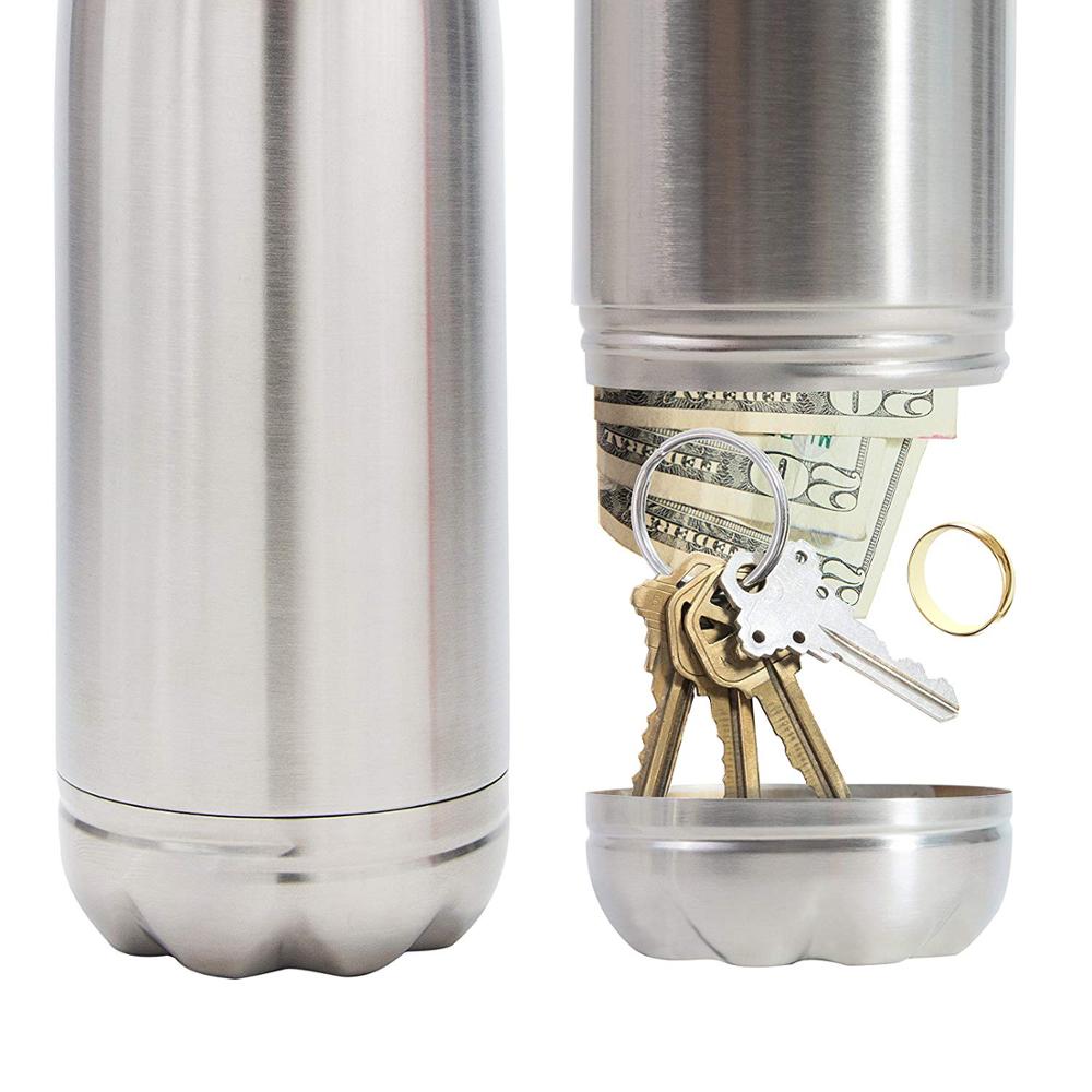 Stainless Steel Bottle Hidden Jar Outdoor Portable Storage