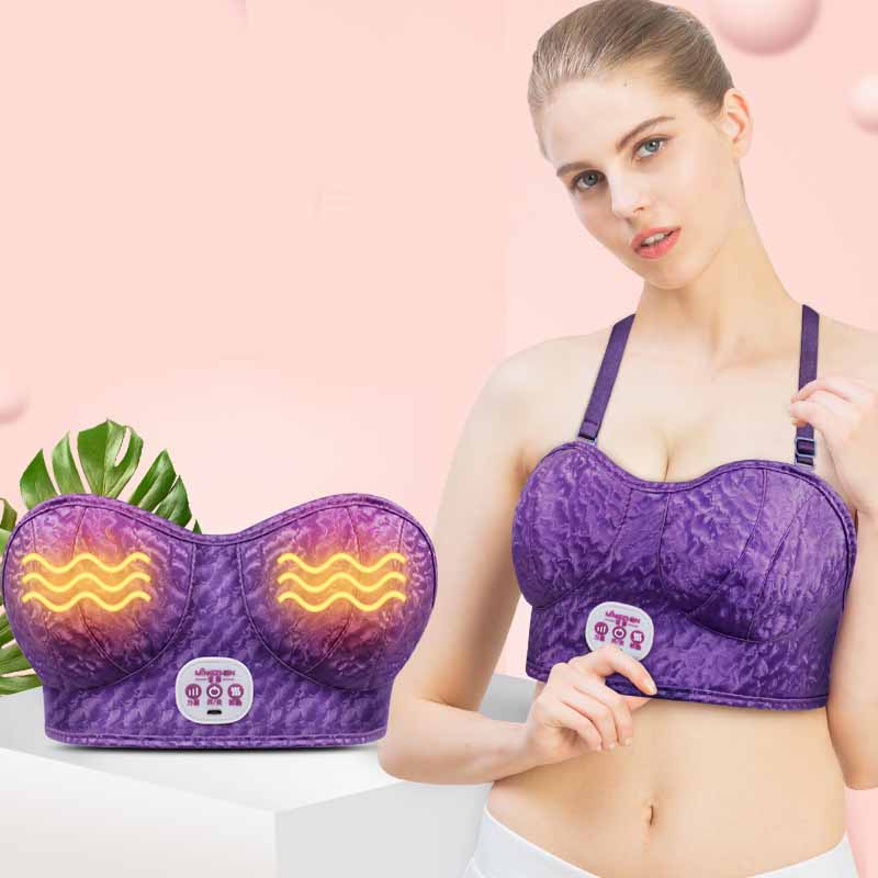 Wireless Vibrating Breast Massager Underwear