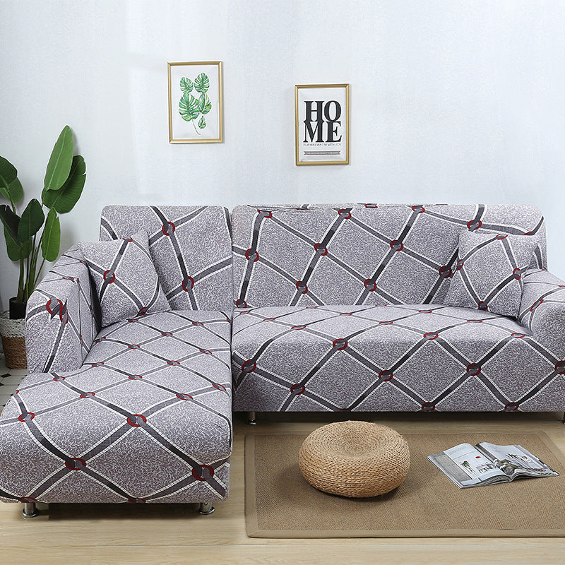 Home Fashion Stretch Print Modular Sofa Cover