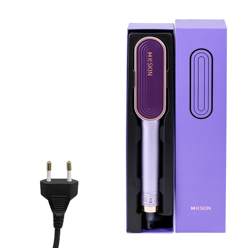 Negative Ion Hair Straightening Comb And Curling Iron