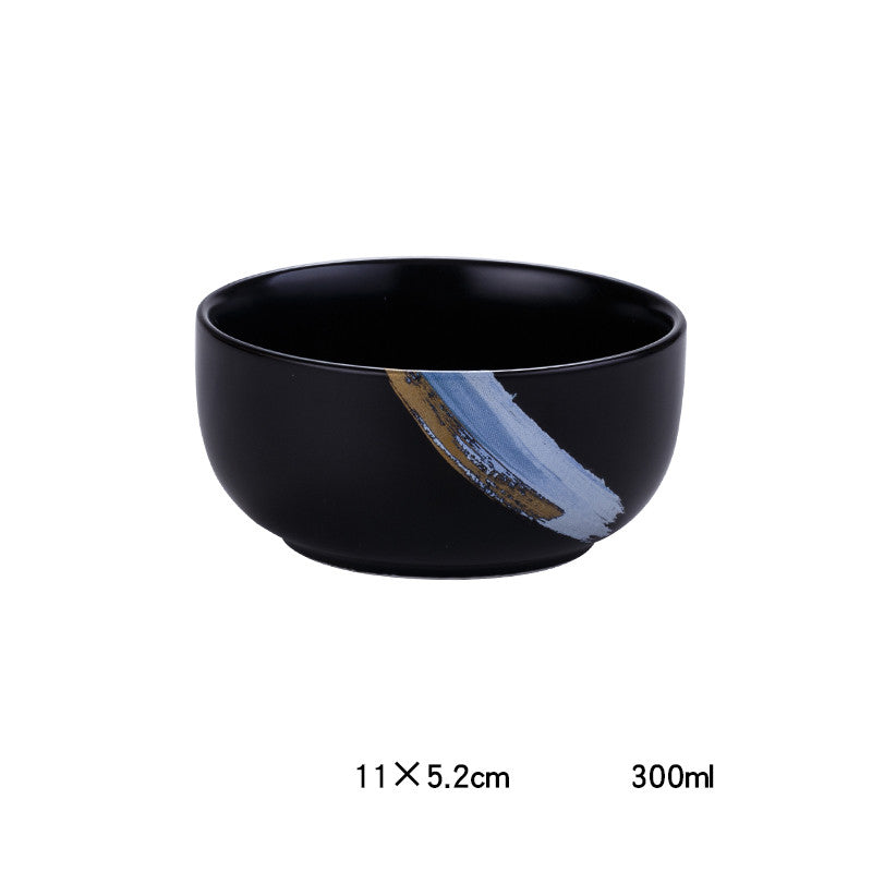 Creative Nordic Personality Simple Ceramic Western Food Bowl