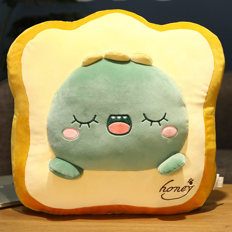 Toast Bread Pillow Cushion Sofa