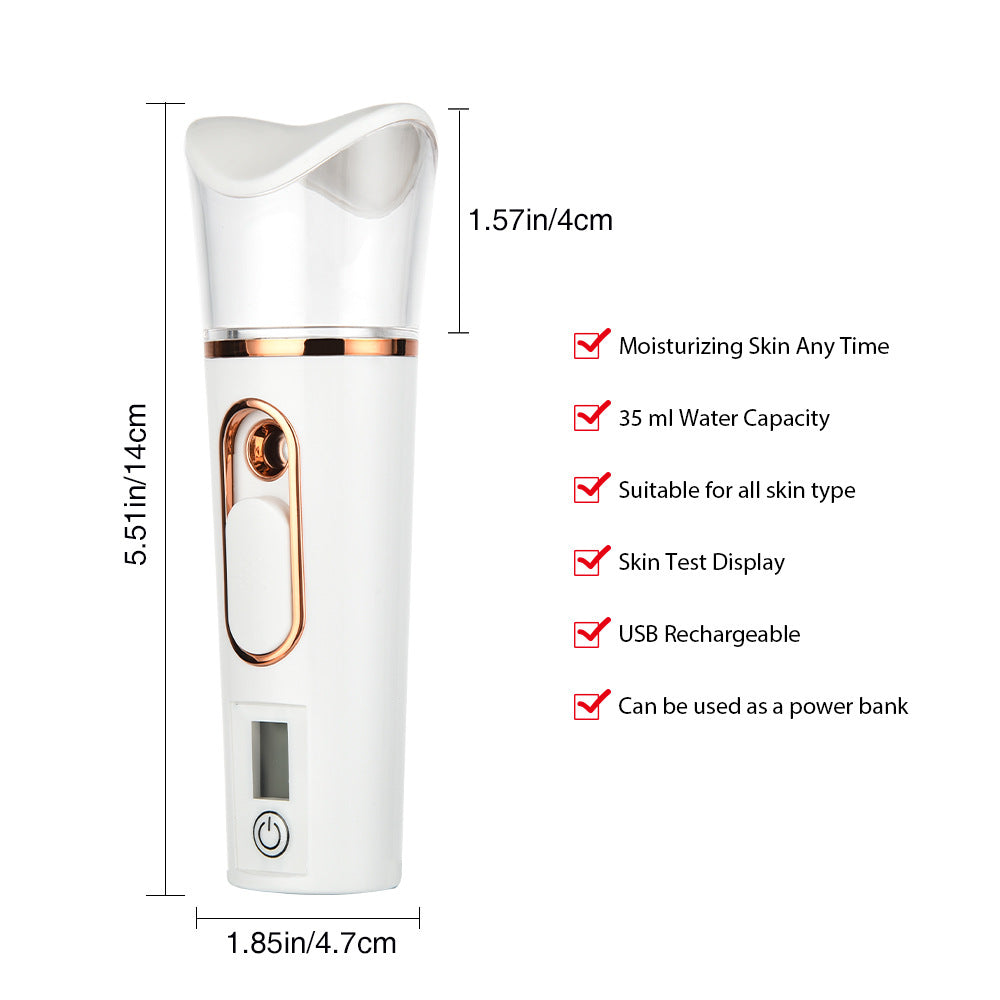 Portable Nano Spray Moisturizer Can Measure Skin