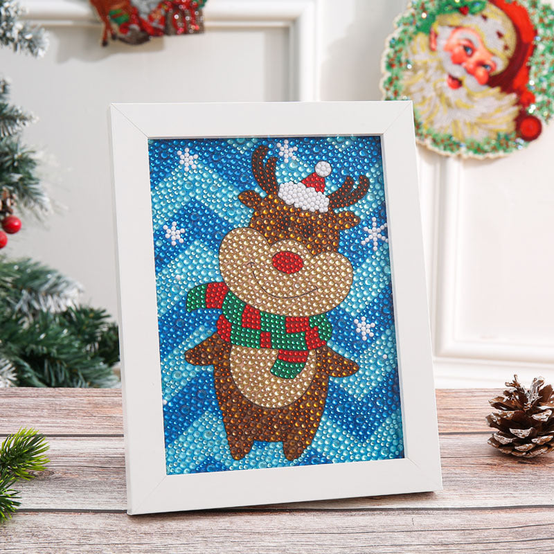 Christmas DIY Framed Diamond Painting Craft Size