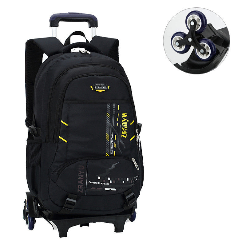 Lightweight Three Wheeled Children's Trolley School Bag