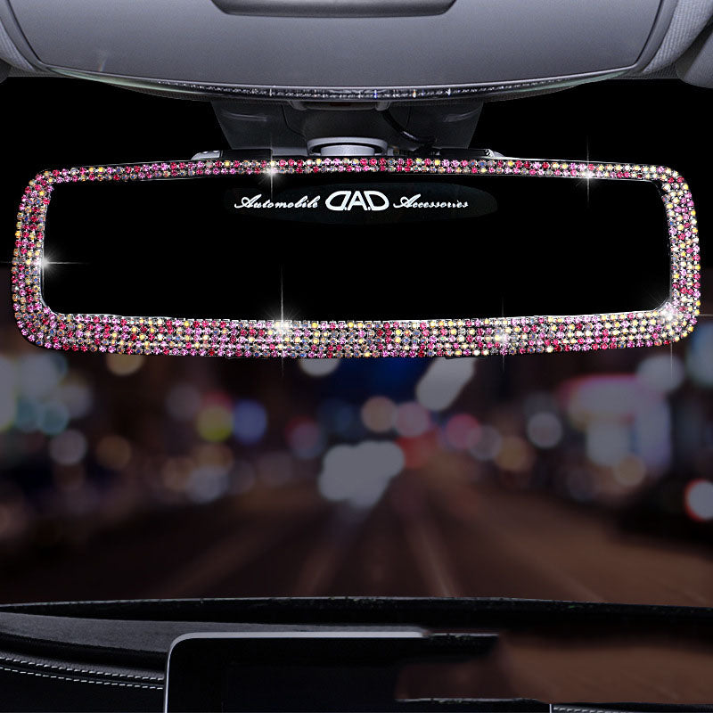 HD Interior Rearview Mirror Decoration