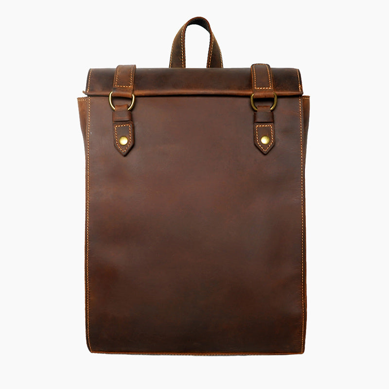Men's Vintage Handmade Genuine Leather Backpack