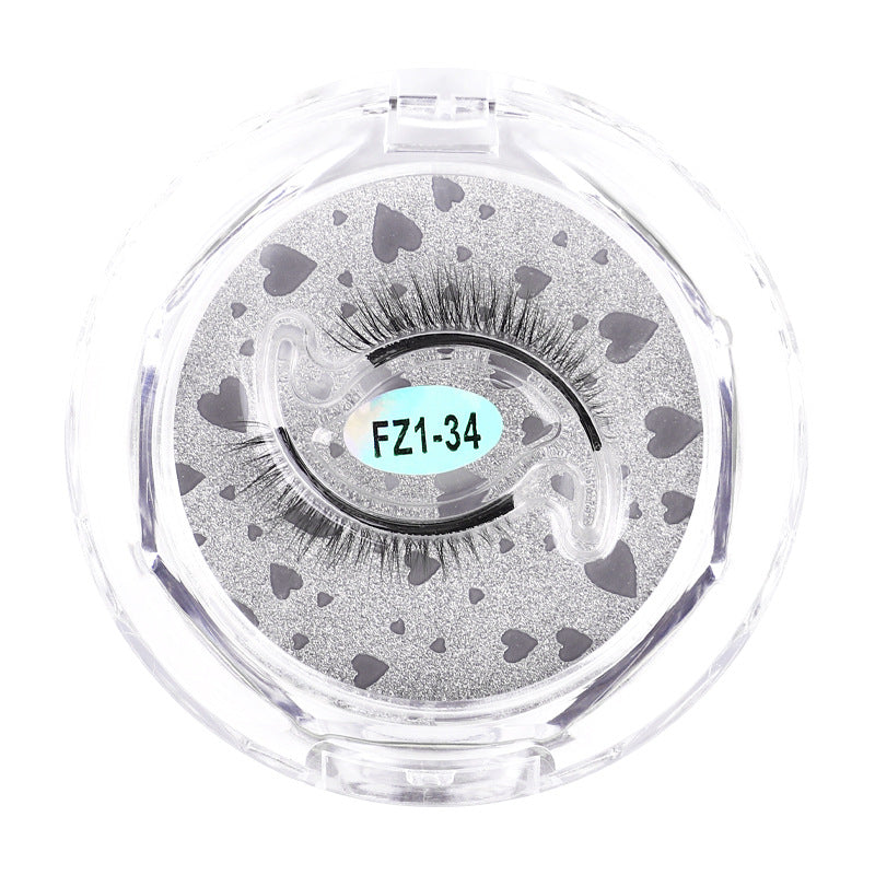 New Temperature Sensing Glue Free Self Adhesive Pair Of Eyelashes