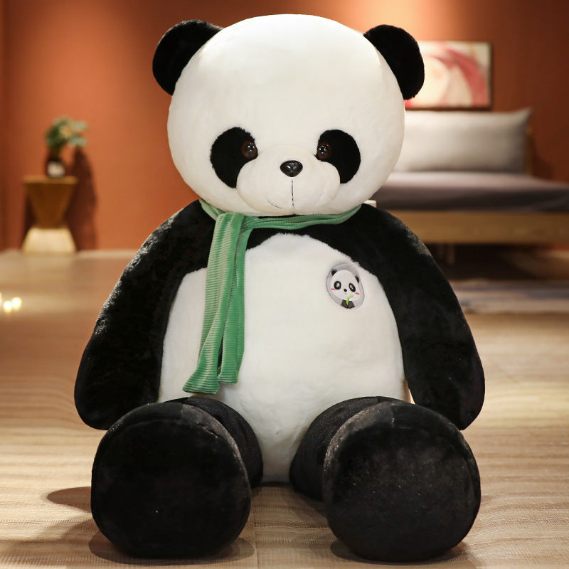 Cute Panda Doll Plush Toy Comforting Puppet