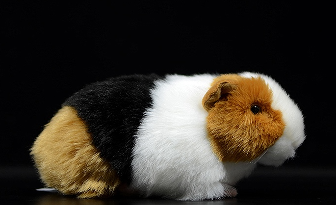 Motley Guinea Pig Doll Simulation Plush Toy