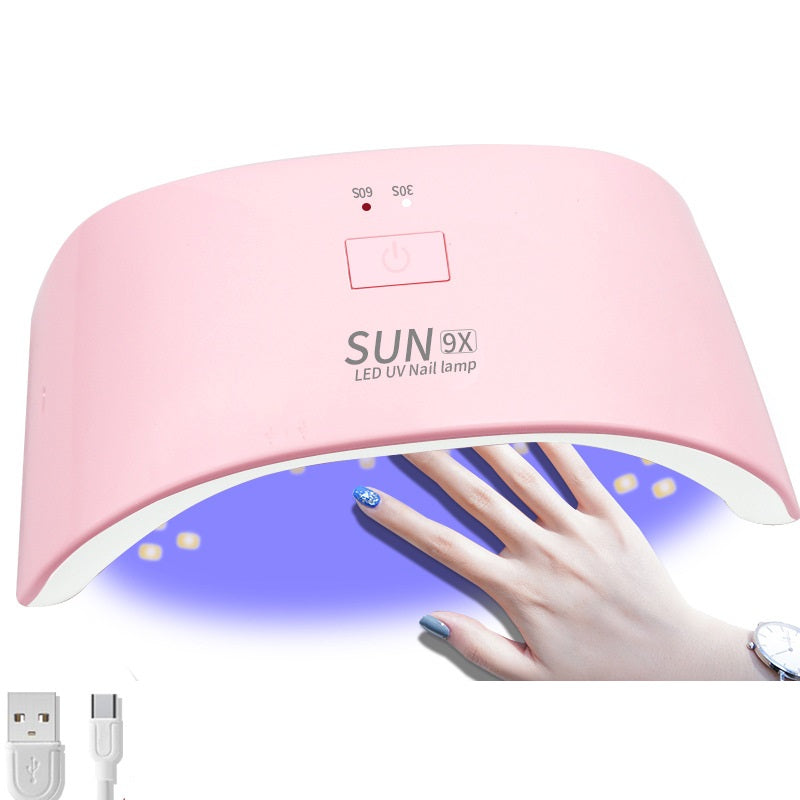 Nail Lamp Dual Light Source UVLED Phototherapy Machine