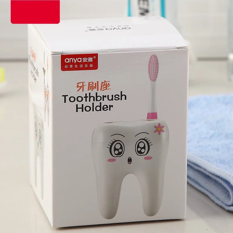 Creative Toothbrush Holder Cute Cartoon Storage Box