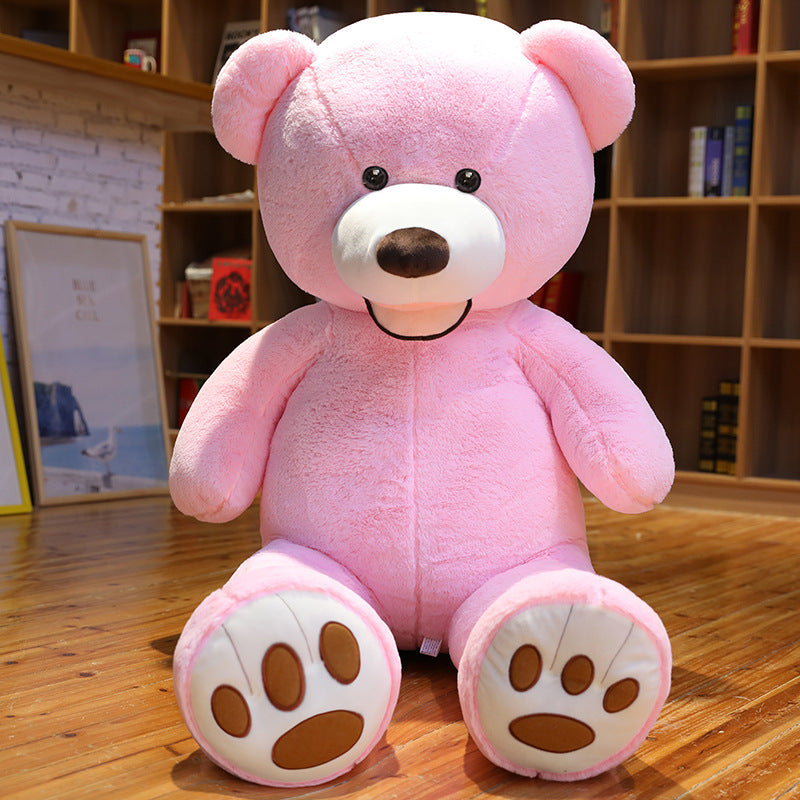 Solid Color Large Teddy Bear Plush Toy