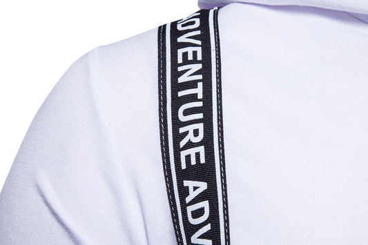 Men's Jacket Large Size Long Sleeve Pullover Hoodie