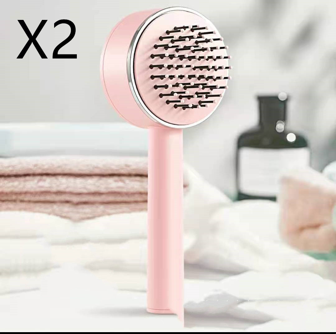 Long Handle Massage Fluffy Hair Styling Air Cushion Comb Portable