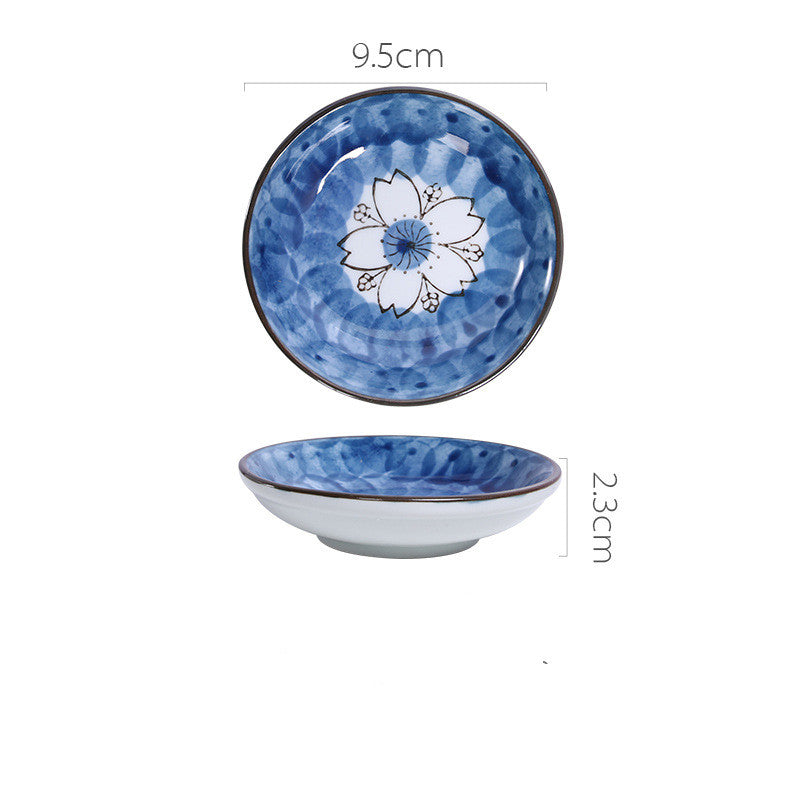 Japanese Ceramic Snack Appetizer Dim Sum Dipping Dish