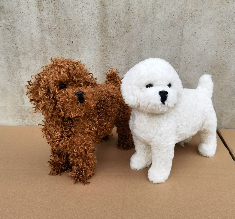 Simulation Plush Teddy Toy Cub Simulation Animal Dog Year Gift