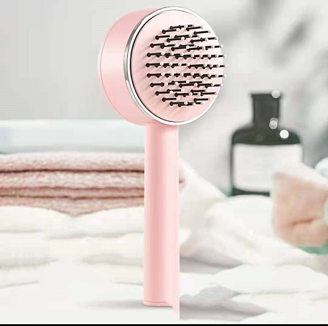 Long Handle Massage Fluffy Hair Styling Air Cushion Comb Portable