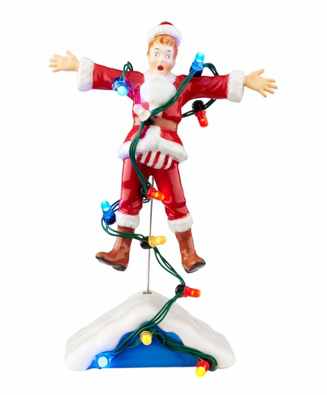 Christmas Holiday Architectural Statue Resin Study Desk Decoration