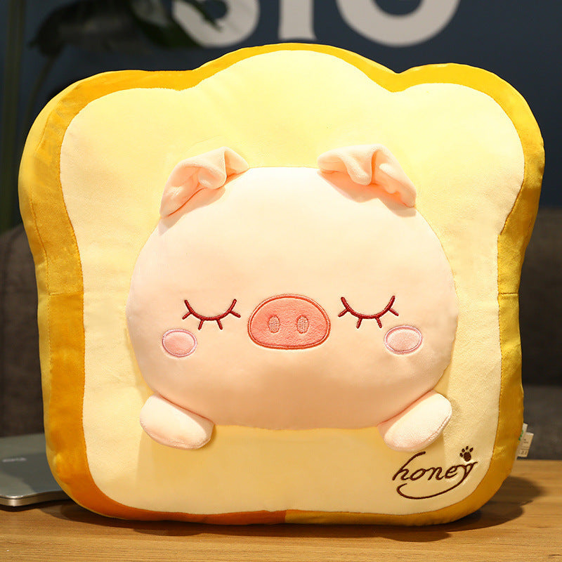 Toast Bread Pillow Cushion Sofa